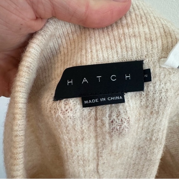 HATCH the cozy waffle visitors knit pants - Picture 3 of 5